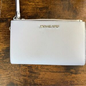 Michael Kors White Wristlet